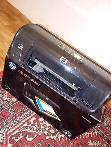 samsung usb: HP Deskjet D1663 rəngli inkjet printer Xüsusiyyətlər: - Model: HP — 2