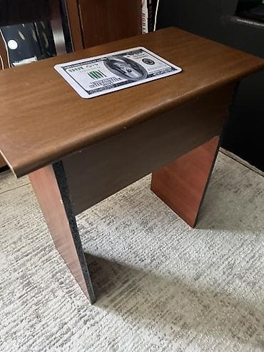 komputer setup: Taxta kompakt masa - Material: ağac teksturalı laminat/sunta - Rəng — 5