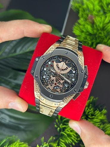 bil: Yeni, Qol saatı, Hublot, rəng - Gümüşü — 7