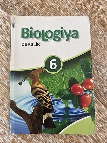 bas gitara: Məhsul: Biologiya dərslikləri dəsti Tərkib: - Biologiya 6 – dərslik - — 2