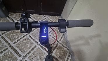 Elektrik nəqliyyatı: Elektrik skuter – qatlana bilən şəhər modeli - Rəng: qara, yığcam — 5