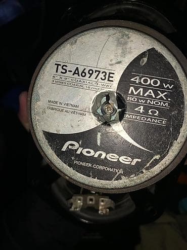 qapı kalonka: Salam.Pioneer 400 watt Pioneer TS-A6973E avtomobil akustikası – — 2