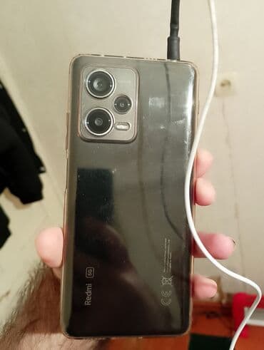 Бытовая техника: Redmi Note 12 Pro+, 256 ГБ, цвет - Черный, Две SIM карты — 2