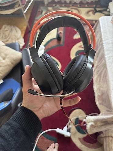 oyun kaputer: Oyun qulaqlığı – naqilli, mikrofonlu - Naqilli bağlantı: möhkəm — 2