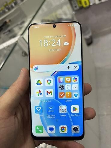 Honor X8, rəng - Qara, İki sim kartlı