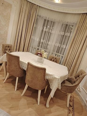 ofis stul: Qonaq otağı üçün, Qatlanmayan, rəng - Bej Stul — 2