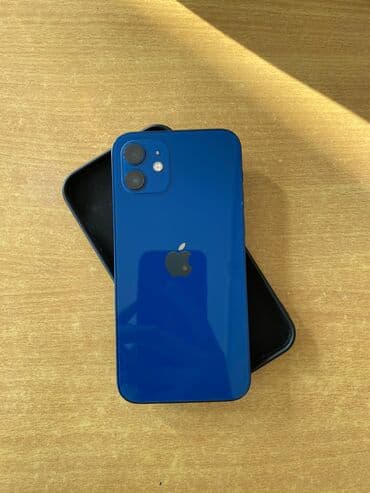 ilkin odənişsiz iphone: IPhone 12, 128 GB, Göy, Simsiz şarj, Face ID — 1