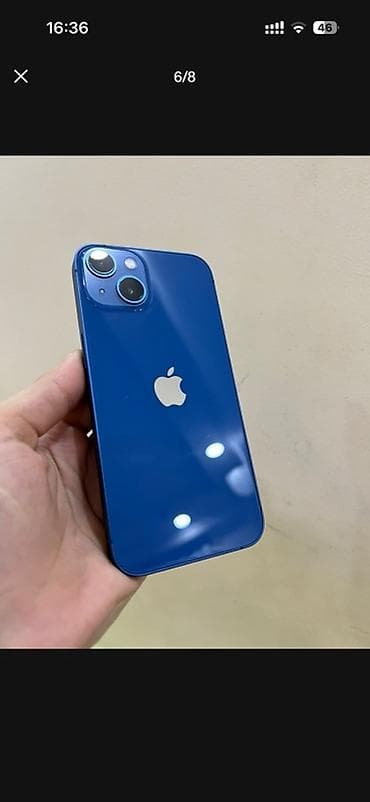 prodat iphone: IPhone 13, Mavi, Barmaq izi, Simsiz şarj, Face ID — 3