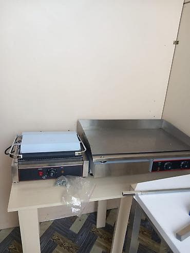 Restoran, kafe avadanlığı: Kafe və fast‑food üçün peşəkar avadanlıq dəsti Tərkibi: - Elektrik — 2