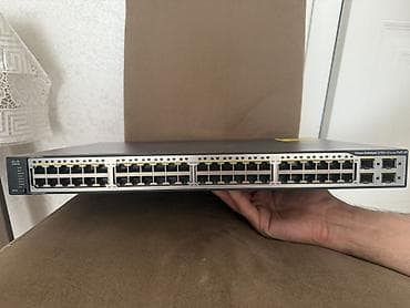 Cisco Catalyst 3750 v2 Series PoE-48 şəbəkə sviçi - Model