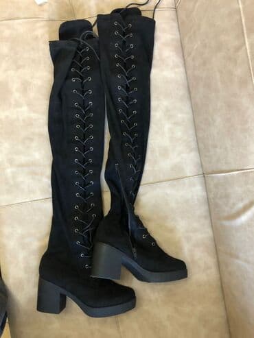 çəkməcə: Ölçü: 37, rəng - Qara, İşlənmiş — 1