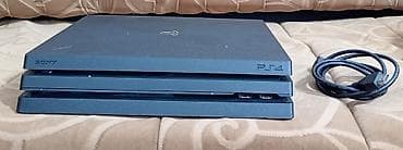play statiton 4: Sony PlayStation 4 Pro oyun konsolu - Model: PS4 Pro (CUH seriyası – — 7
