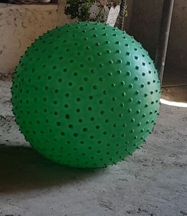 книга для чтения 4 класс озмитель е е власова и в: Yaşıl rəngli masajlı fitnes topu - Səth: bədənə yumşaq təmas verən — 1