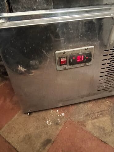 vitrin wıkalad ucun: Kommersiya tipli şüşə qapılı soyuducu vitrin - Paslanmayan poladdan — 4