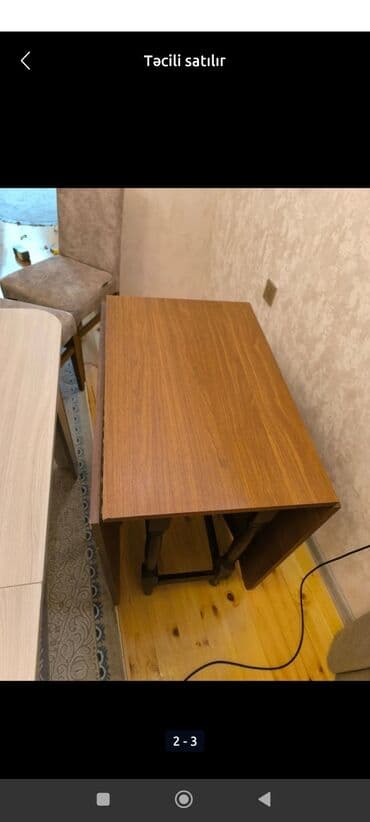 İşlənmiş, Açılan, Oval masa