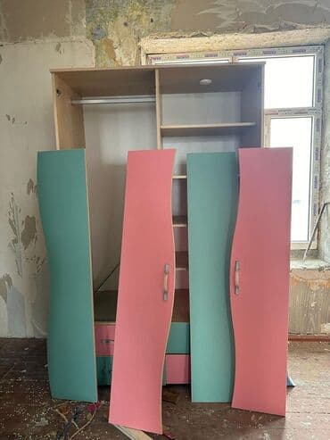 usaq otagi ucun aboylar: Qız üçün, İşlənmiş, Təknəfərlik çarpayı, Dolab, Tumba, Yazı masası — 4