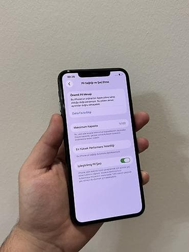 ipone 11 pro max: IPhone 11 Pro Max, 64 GB, Space Gray, Zəmanət, Simsiz şarj, Face ID — 3
