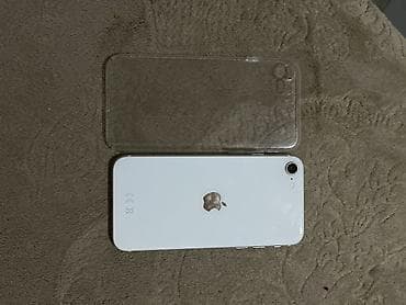 iphone se azerbaycan: IPhone SE 2022, 64 GB, Ağ, Barmaq izi — 8