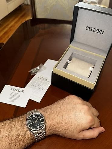 elekdiron saat: Citizen kişi qol saatı – mexaniki, avtomatik Xüsusiyyətlər: - Brend — 2