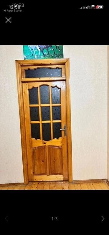 heyet qapi: Taxta qapı çiçəy kimidi — 1