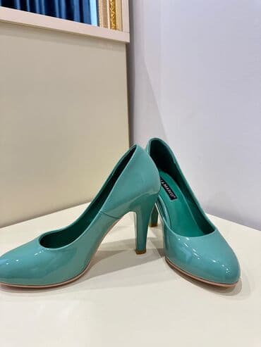 женские толстовки на молниями: Туфли, Размер: 36, цвет - Зеленый, Новый — 3