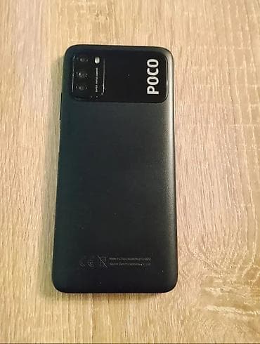 redmi note 13 qiymət: Poco M3, 128 GB, rəng - Qara, Barmaq izi — 3