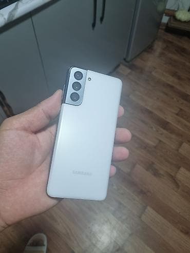 Mobil telefon və aksesuarlar: Samsung Galaxy S21, 128 GB, rəng - Boz, Face ID — 8