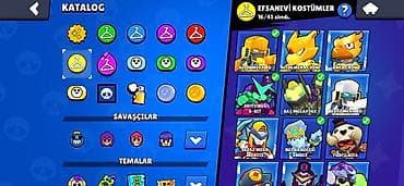 idman ve hobbi: Brawl Stars hesabı – yüksək səviyyəli kolleksiya - Kupa yolu: 73,346 — 3