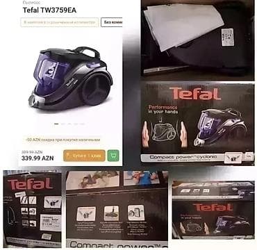 Tefal tozsoran. Təzədir. qutusunda. 340 manata alınıb. 750Wt Qiymət