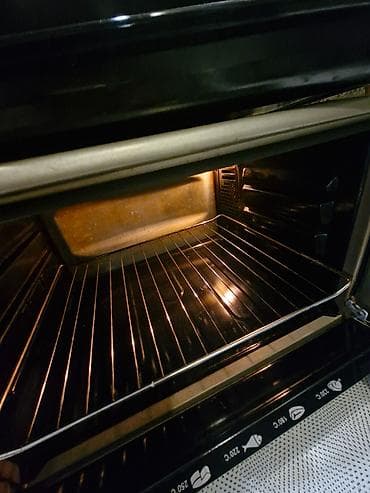 stol usdu qaz: Duxovka Elektrik, rəng - Qara, Ayrıca dayanan — 8