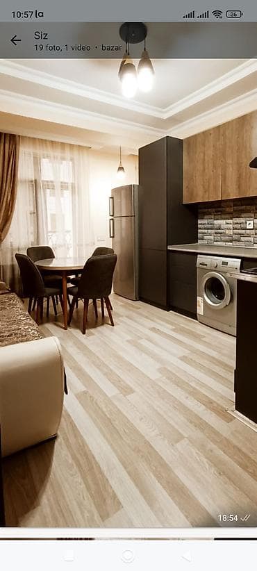 Ev sahibiyem2 otaq 4/16 yeni tikili 75kvm. kirayə verilir yeni Yasamal — 8