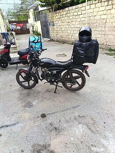 siqaret tutunu: Moped/motosiklet: JIUFAN M50, şəhər içi sürüş və kuryer işi üçün tam — 2