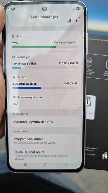 fl studio full: Samsung Galaxy A56, 128 GB, rəng - Boz, Barmaq izi — 5