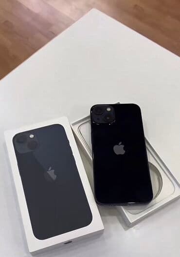 səs dinamik: IPhone 13, 128 GB, Qara, Face ID — 1