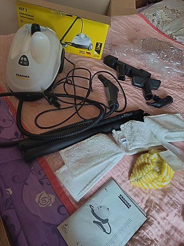 kömür ütüsü: Kärcher KST 2 buxarlı təmizləyici TEP TEZEDİR MAŞIN TEMİZLƏMƏK UÇUN — 1