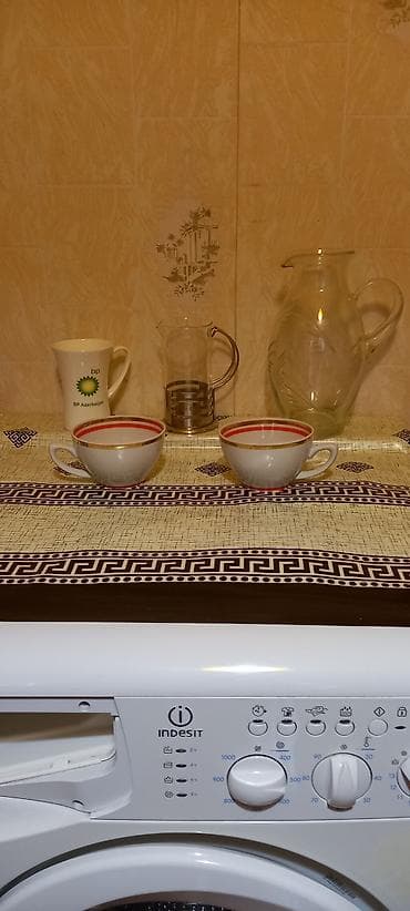 Süfrə qab-qacaqı: Mətbəx qabları dəsti – keramika və şüşə Tərkib: - Keramika çaydan — 3