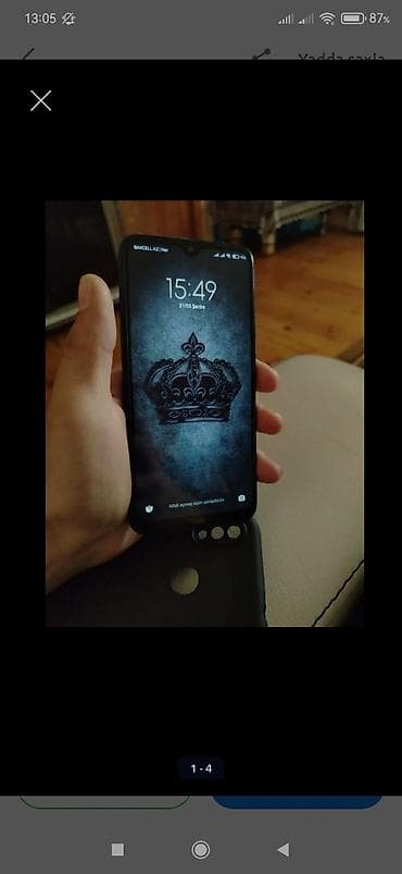 telegon: Redmi Note 7, 64 GB, Barmaq izi, Face ID — 6