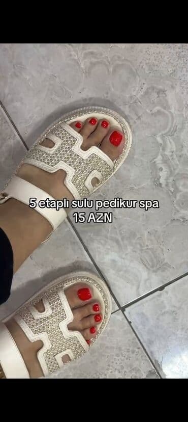 массаж стопами ног: 5 etapli sulu pedikür nələr daxildi? Pedikür, scrab, Parafin masaj — 1