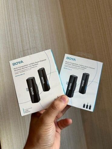 studio mikrofonu: "BoyaLink A1" yaxa mikrofonu. Original boya brendindən yaxa mikrafon — 2