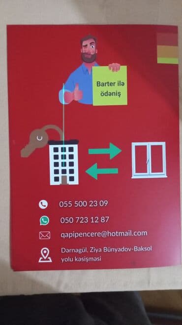 qapı setkaları: Plasti̇k qapi pəncərə si̇fari̇şi̇ Plastik aluminium qapı pəncərə — 4