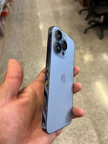 iphone ekran şəkilləri: IPhone 13 Pro, Sierra Blue — 1