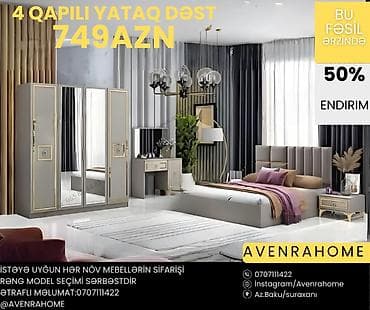 stol desdi: İkinəfərlik çarpayı, Komod, Rusiya, Yeni — 9