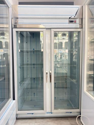 şüşəli soyuducular: Soyuducu şkaf tipli 1) Dörd qapılı sənaye soyuducusu - Paslanmayan — 2