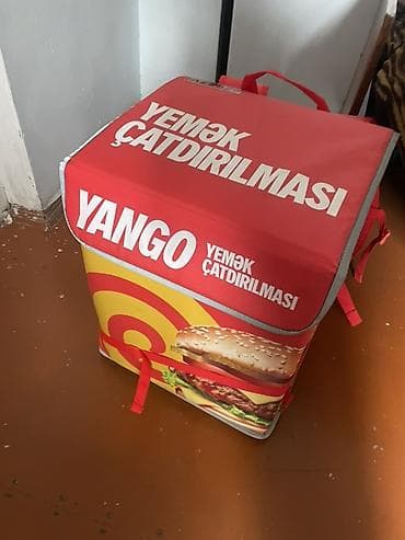 Аренда оборудования: Yemək çatdırılması üçün termal çanta (YANGO brendli) - Qida daşınması — 1