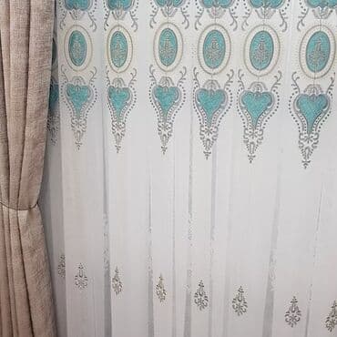 maqnit perde: Modern dizayn pərdə salonunda Türkiyə istehsalı tüllər və dekorlar - — 8