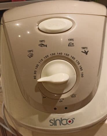 tum qovuran aparat: Fritoz,1dəfə istifadə olunub.Demək olar ki yenidir tam işlək — 3