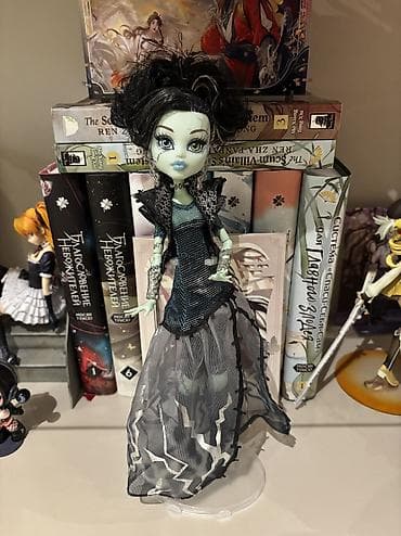 minecraft kinder joy: Кукла Френки Штейн (Frankie Stein) из серии Ghouls Rule🖤 monster high — 1