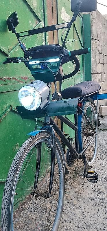 velosiped: 28 lik velesobet idyal vəziyyətdədi işıqları işləyir pavarotnikıəri — 3