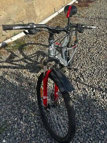 olympia velosiped: Dağ/şəhər tipli velosiped - Geniş, alçaq enişli (sloping) alüminium — 1