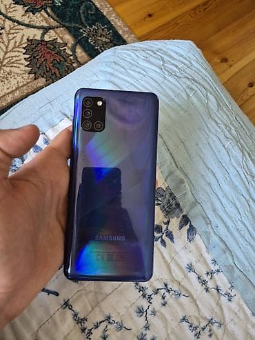 samsung 51: Samsung Galaxy A31, 128 GB, rəng - Mavi, İki sim kartlı — 2